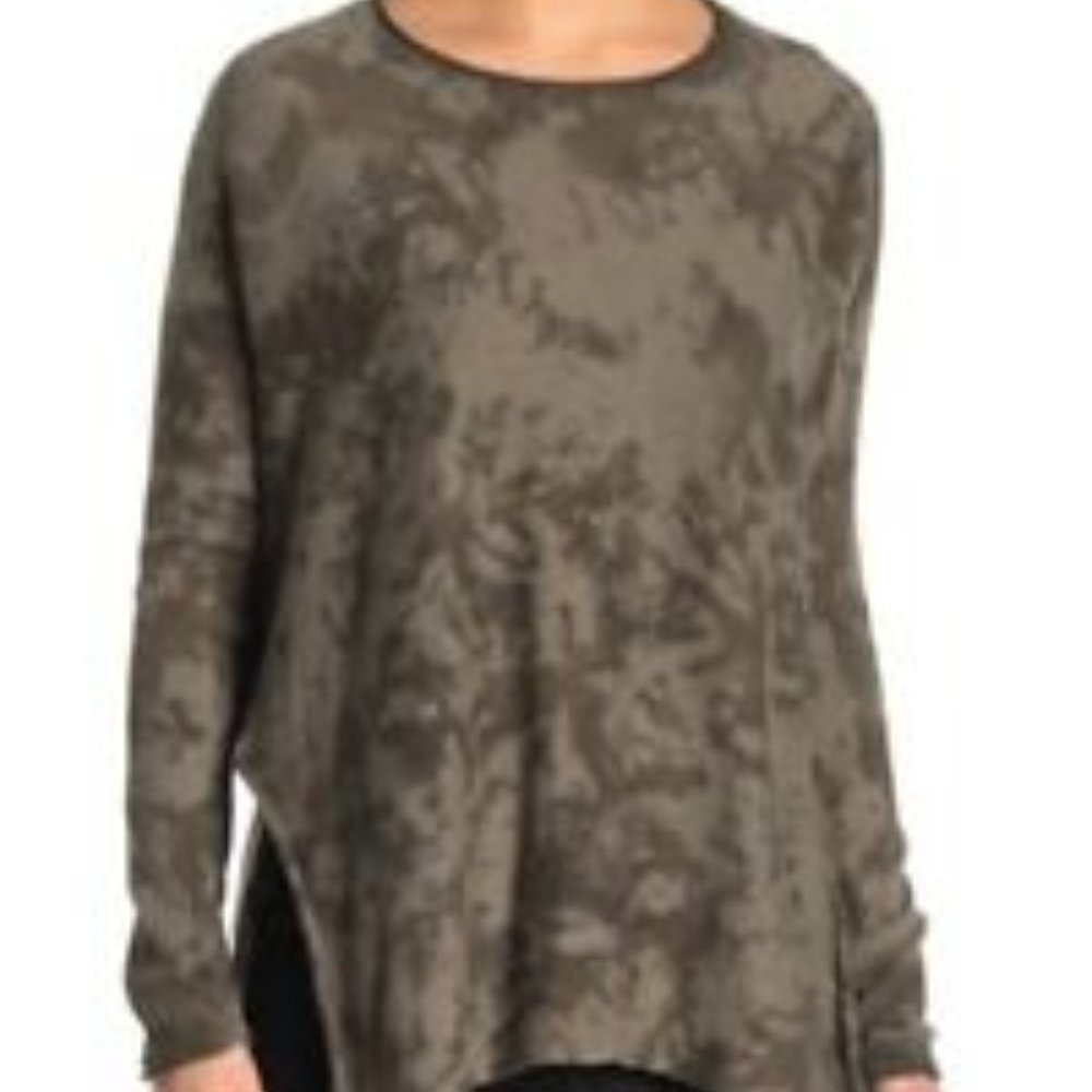 Cloth By Design Oversized Knit Sweater Olive